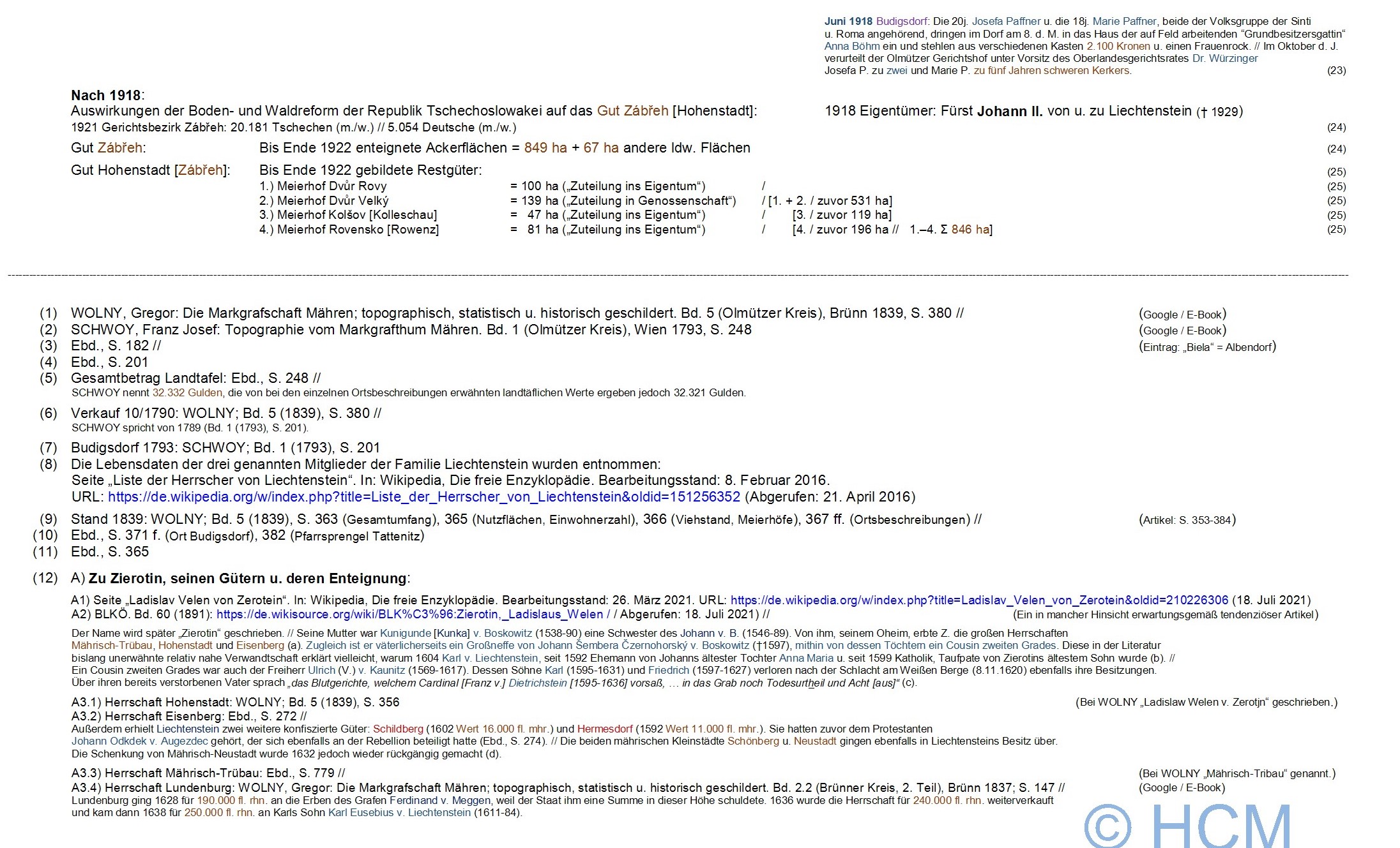 saekularisation, mitteleuropa, tschechien, maehren, budigsdorf